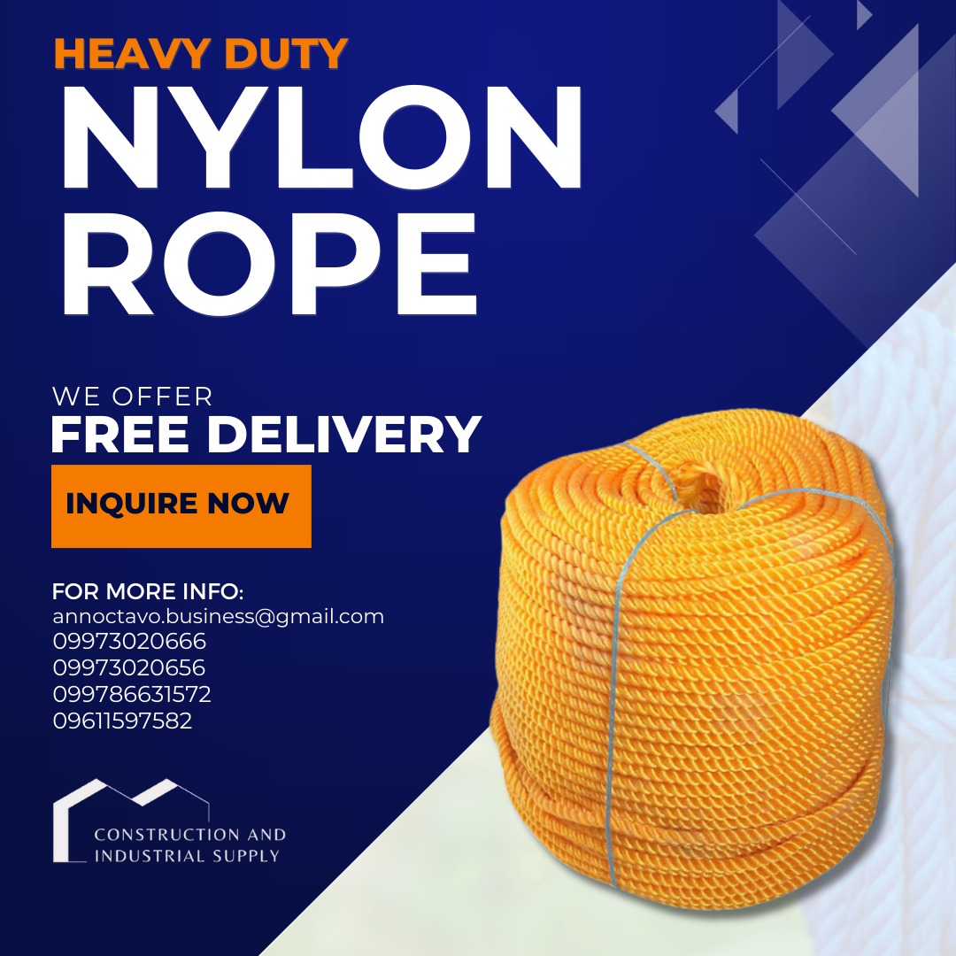 Nylon Rope Heavy Duty Rope Hiking Rope Ropes Polyester Rope