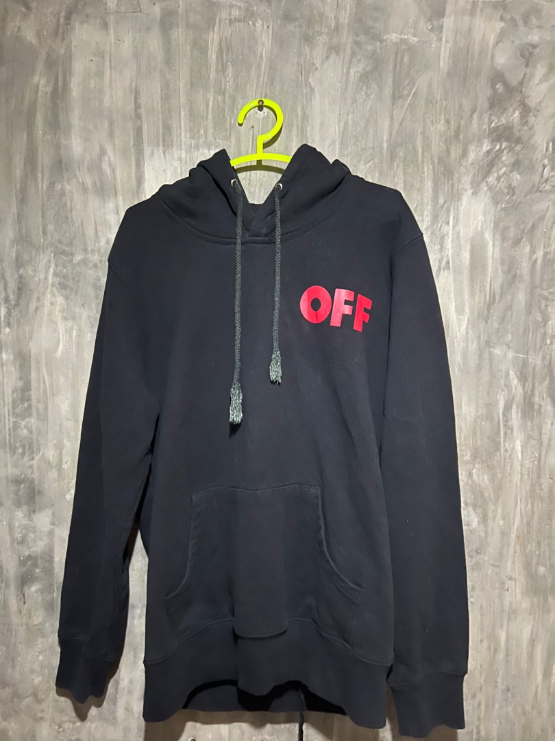 Off white i clearance was just thinking hoodie