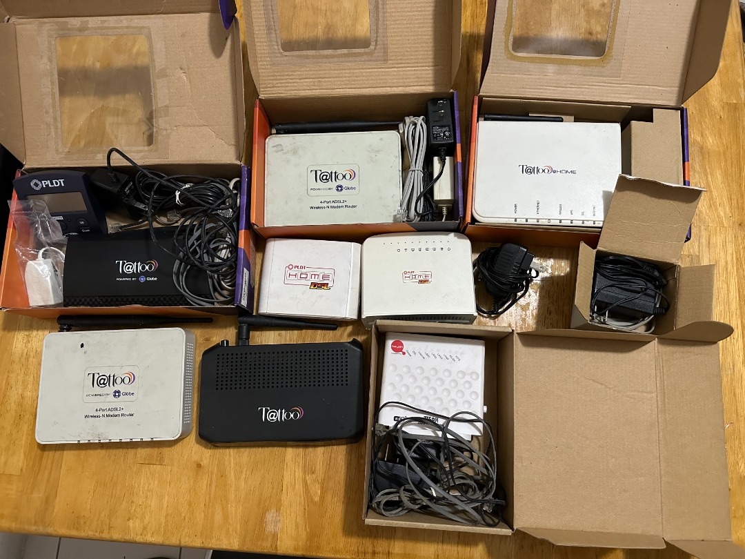 Old Assorted Modems, Computers & Tech, Parts & Accessories, Networking