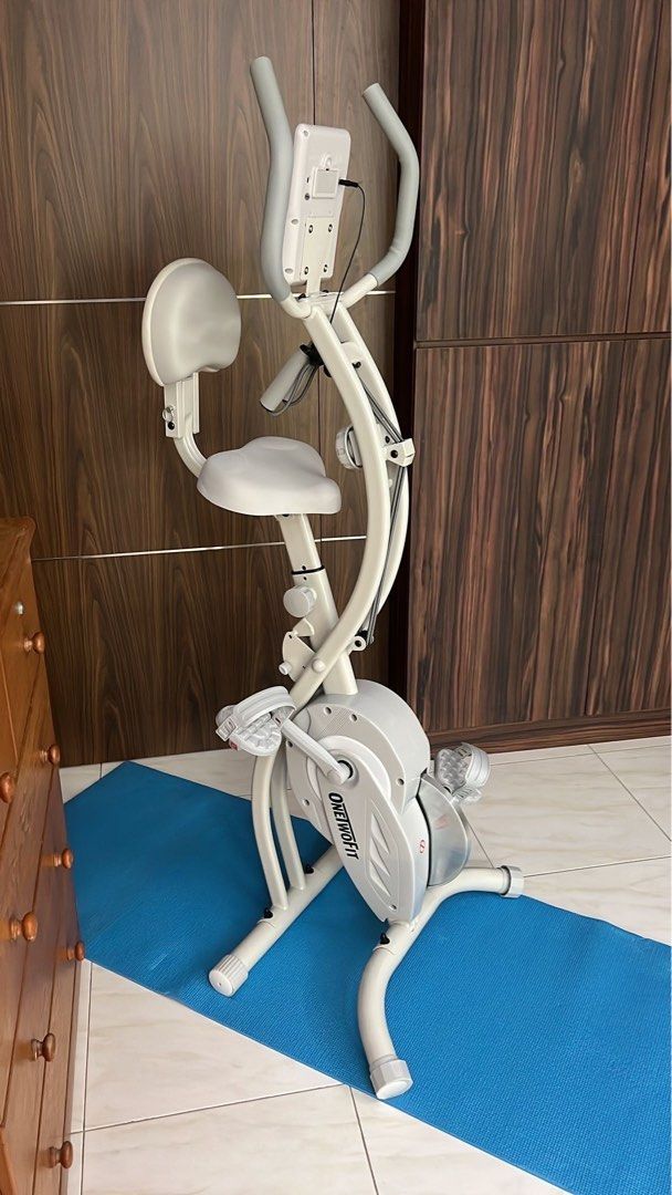 Folding Exercise Bike, Sports Equipment, Exercise & Fitness