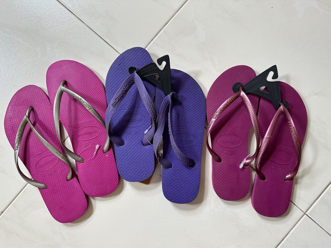 Purple havaianas outlet