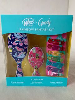 Original Wet Brush + Goody Rainbow Fantasy Kit