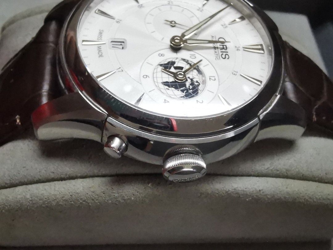 Oris Artelier worldtimer Greenwich mean time limited edition