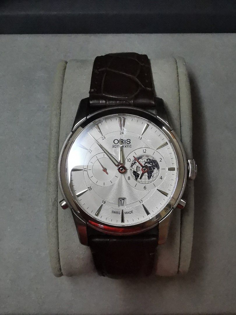 Oris Artelier worldtimer Greenwich mean time limited edition