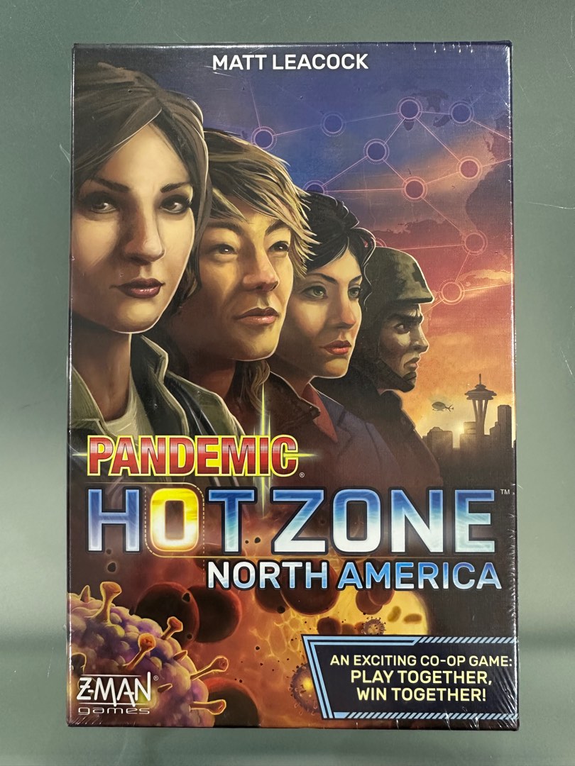 Pandemic: Hot Zone – North America Board Game, Hobbies & Toys, Toys & Games  on Carousell