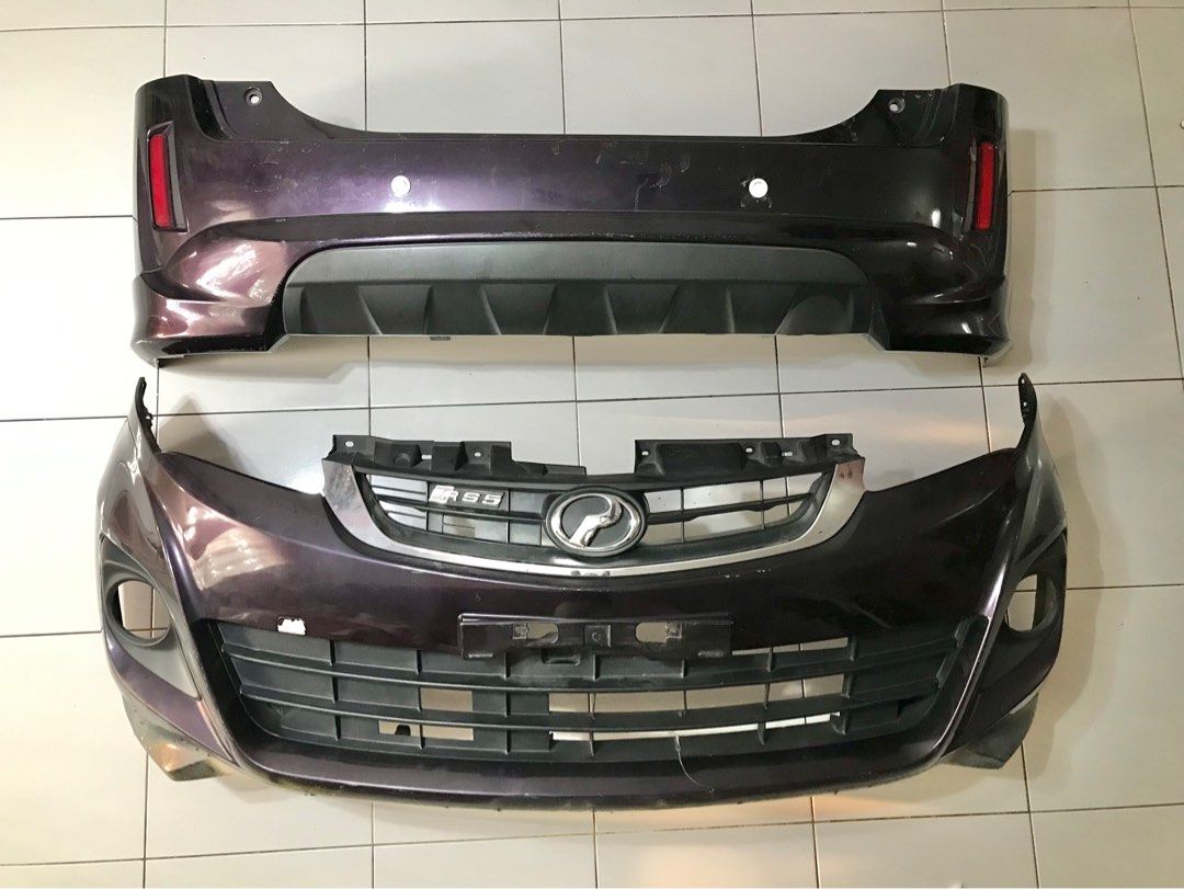 Perodua Alza Bumper Original 2014 2017 v2, Auto Accessories on Carousell