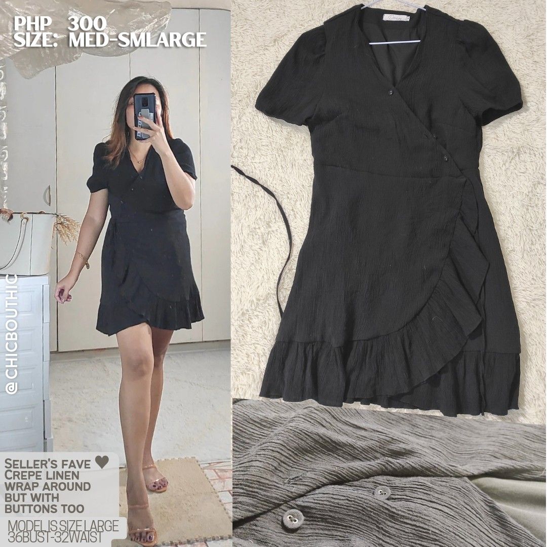 Petite Black Dress, Women's Fashion, Dresses & Sets, Dresses on Carousell