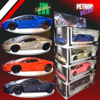 Petron Diecast Toy Car Collectibles Lamborghini Aventador