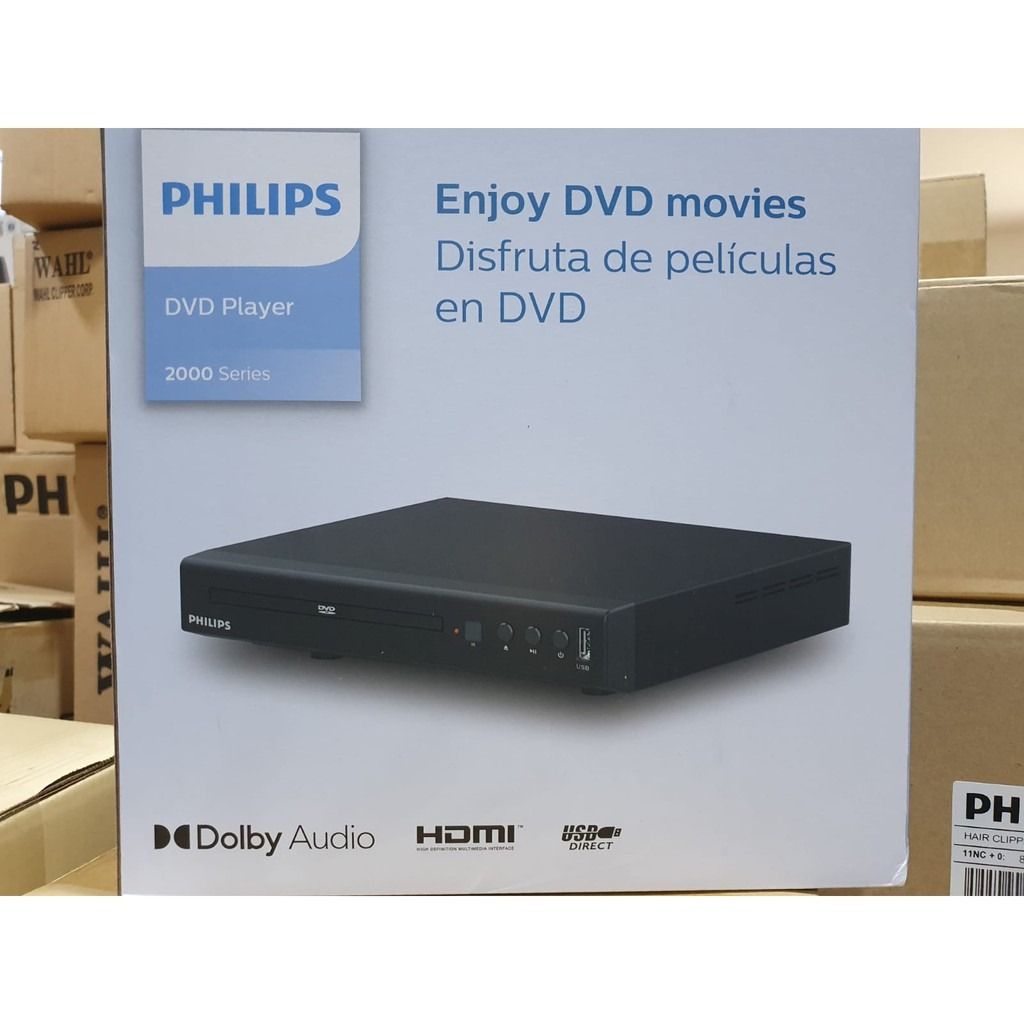 Philips DVD Player 2000 Series TAEP200/12, TV & Home Appliances, TV