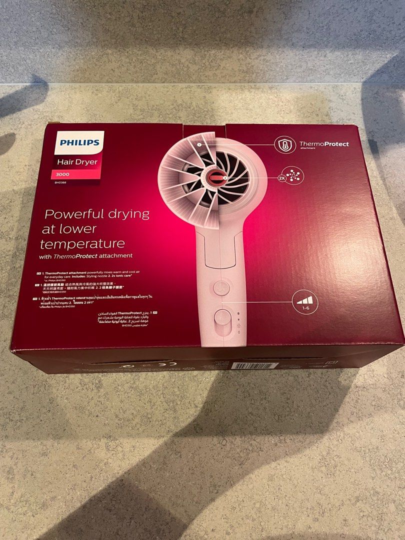 Philips Hair Dryer 3000, Beauty & Personal Care, Hair on Carousell