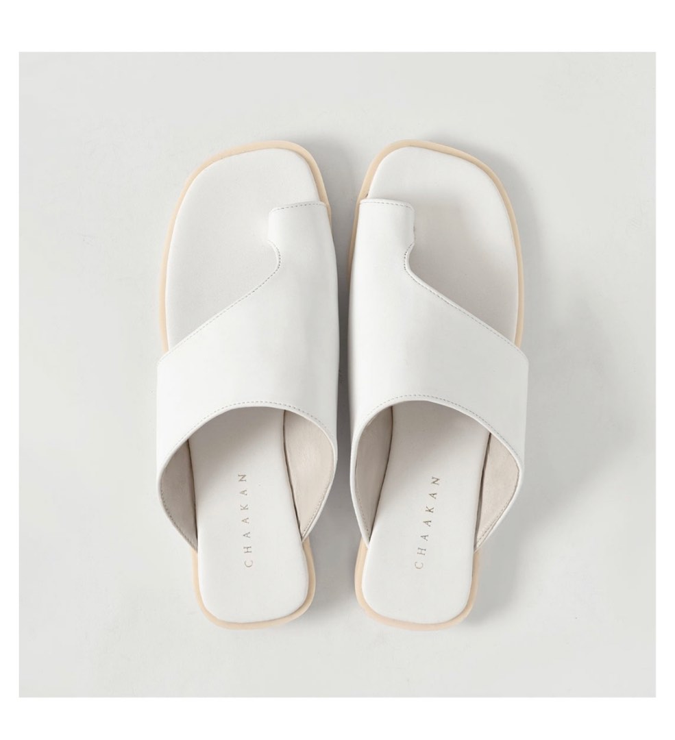 White mule clearance slippers