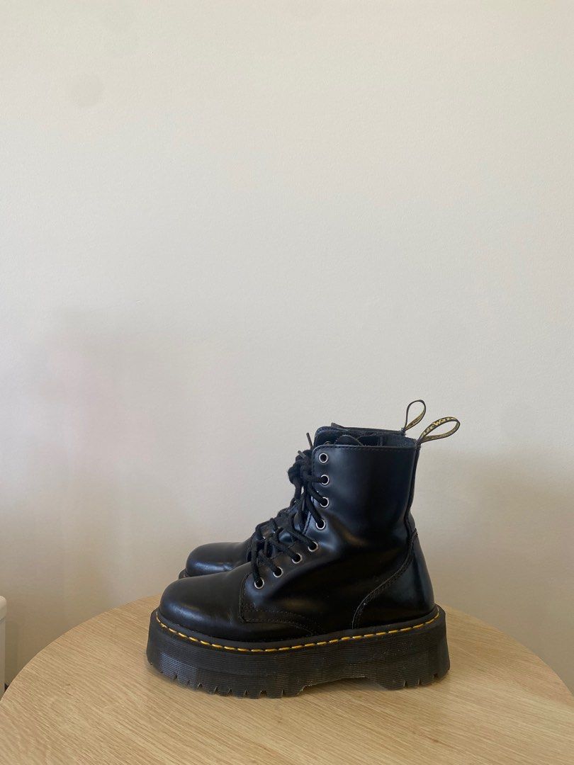 Platform doc martens Women s Fashion Shoes on Carousell