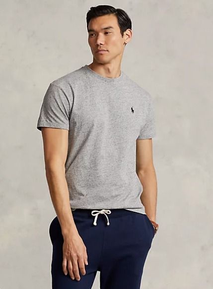 Polo Ralph Lauren Jersey Crewneck T Shirt Men s Fashion Tops