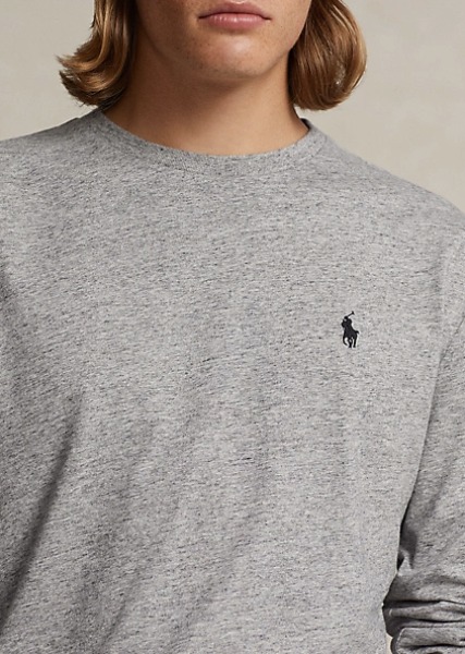Polo Ralph Lauren Jersey Crewneck Long Sleeve T Shirt