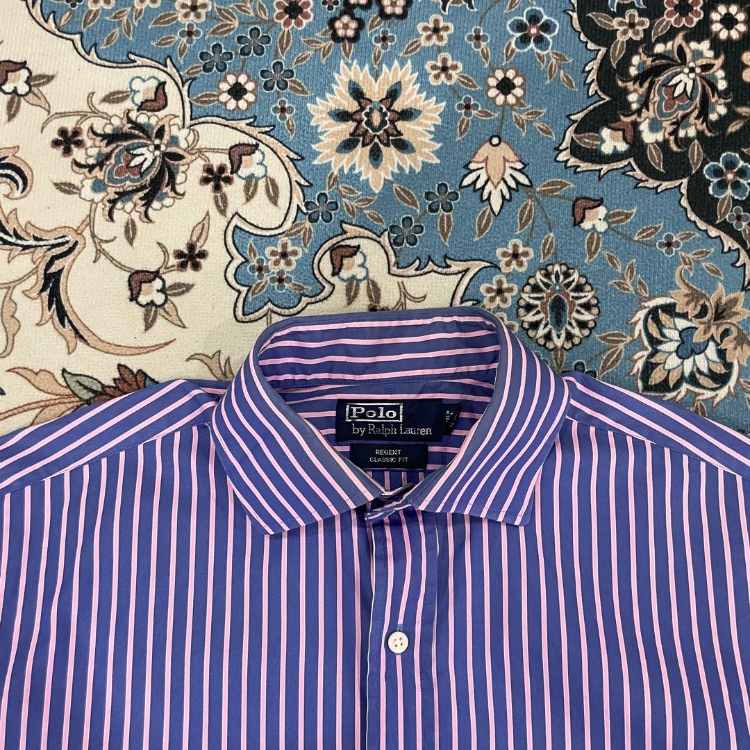Polo ralph lauren regent classic fit dress top shirt