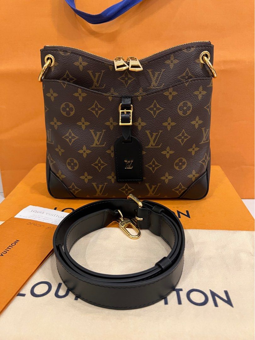 Louis Vuitton Odeon PM Noir, Luxury, Bags & Wallets on Carousell