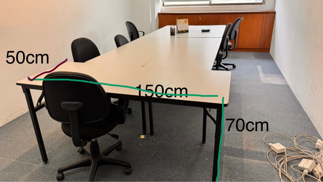 PreOwned Office Tables for Sale, Furniture & Home Living, Furniture