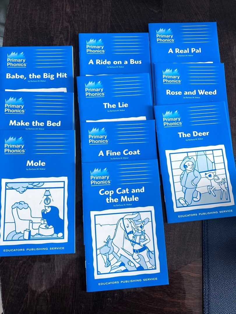Primary Phonics Set 2A ( 10 books), Hobbies & Toys, Books & Magazines