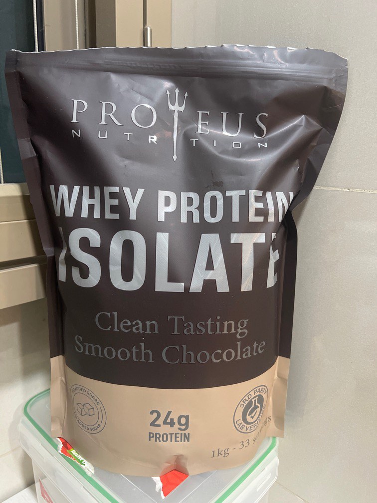 Proteus nutrition whey protein isolate in smooth chocolate, Health