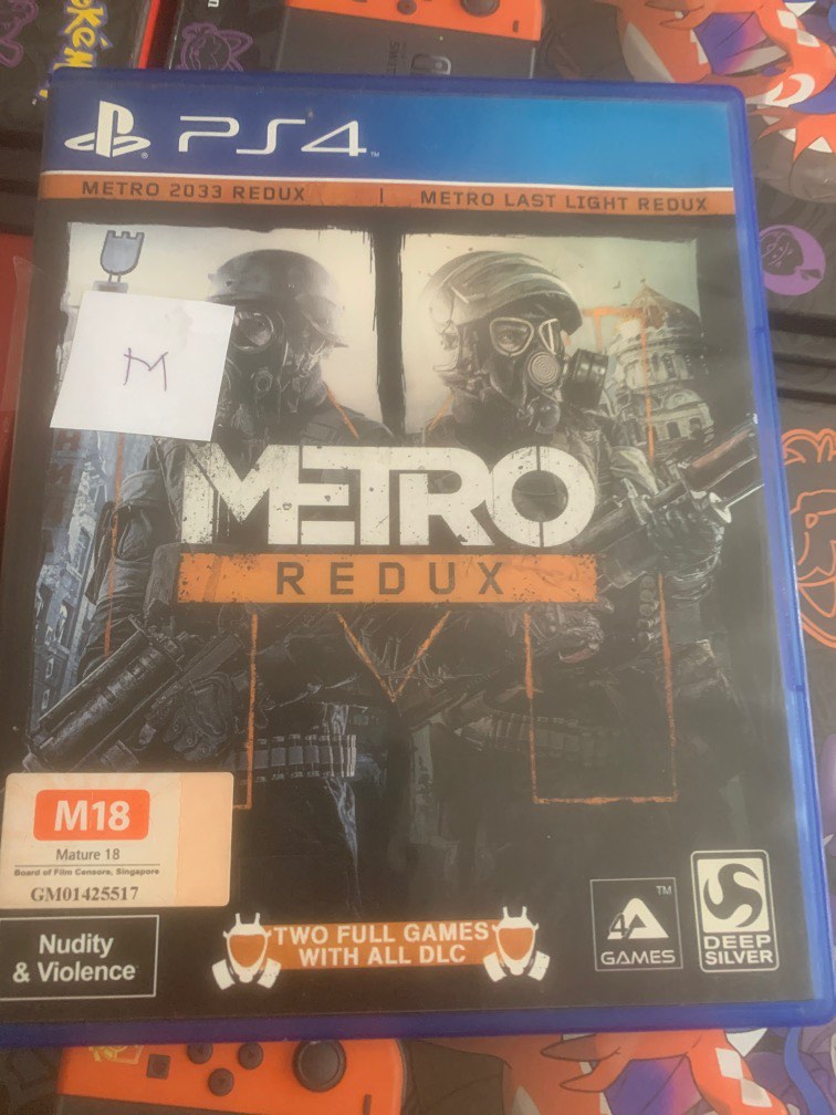 PS4 Games Metro Redux, Video Gaming, Video Games, PlayStation on