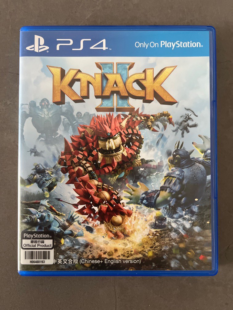 Ps4 Knack II Video Gaming Video Games PlayStation on Carousell