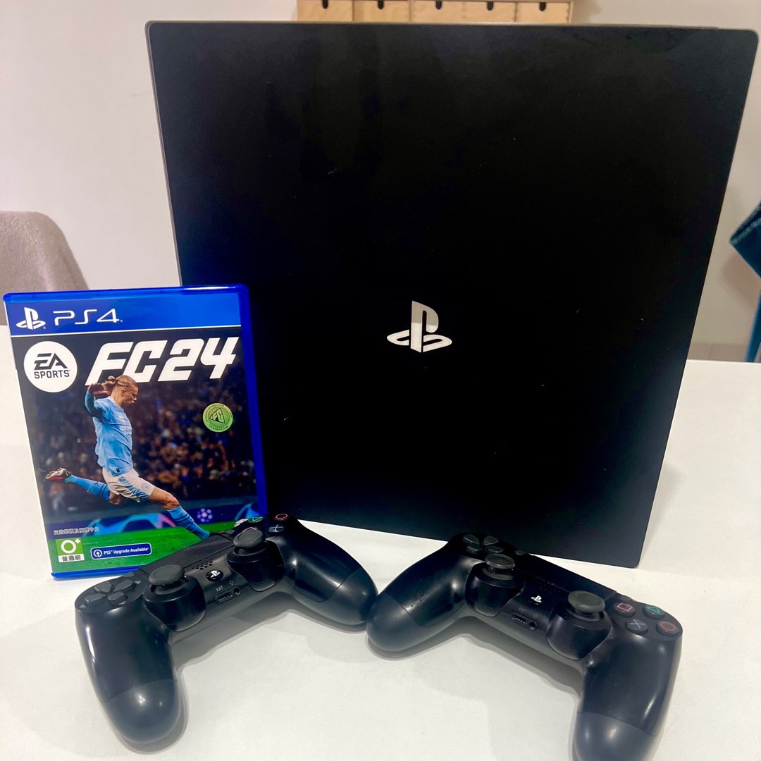 FC 24 Fifa with PS4 Pro 1tb, Video Gaming, Video Game Consoles