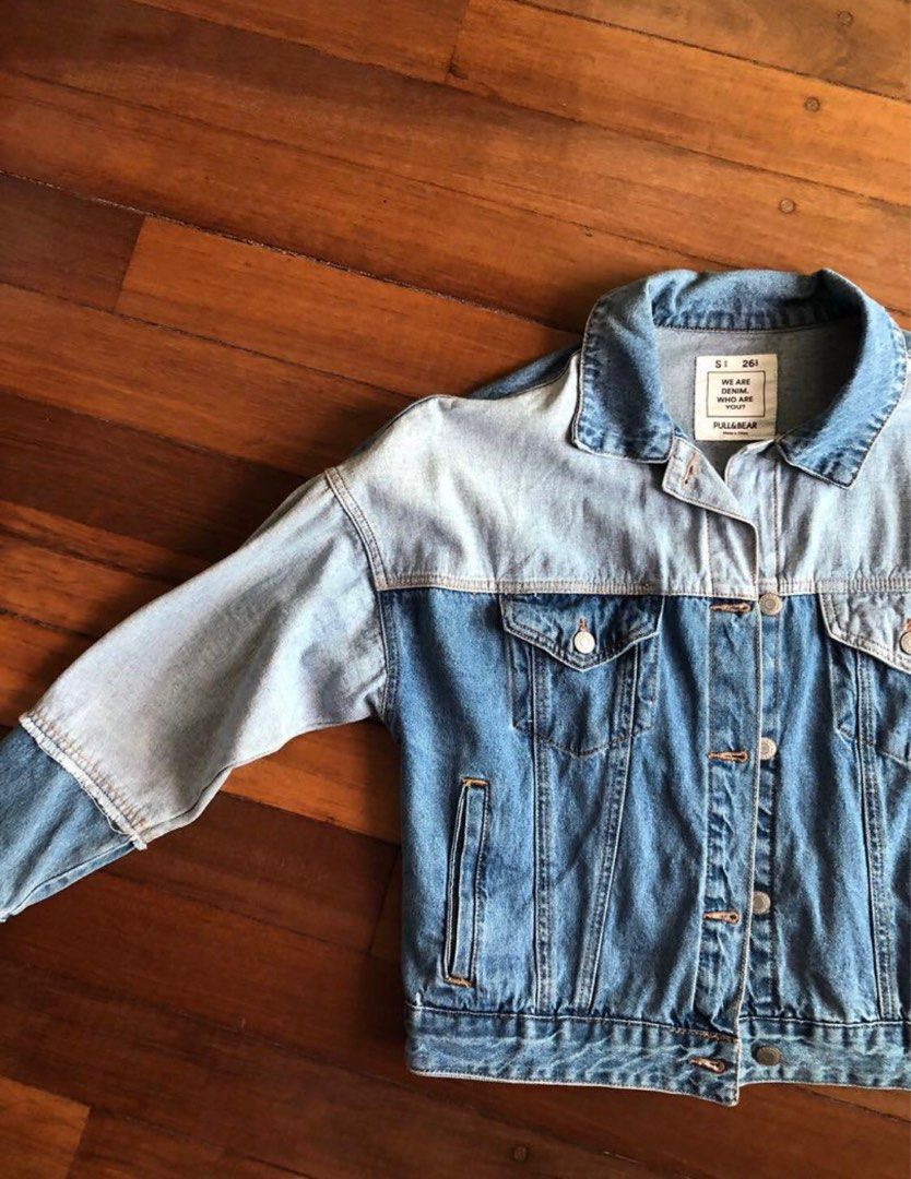 Jean jacket pull and bear new arrivals