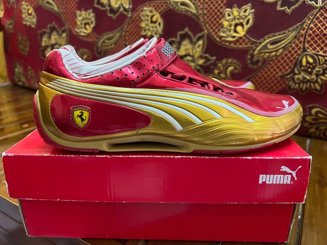 Puma ferrari shoes mens gold outlet