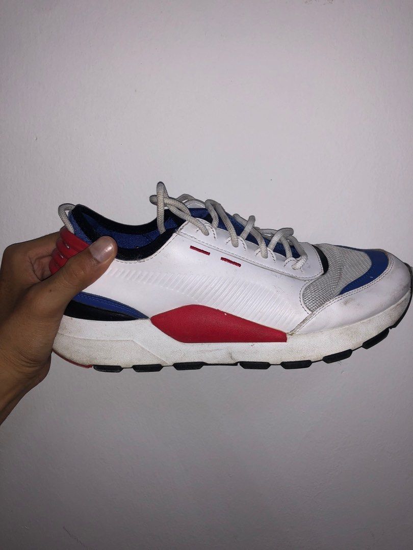 Puma rs 0 bleu blanc shop rouge