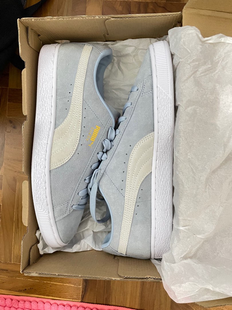 Puma suede baby blue sales