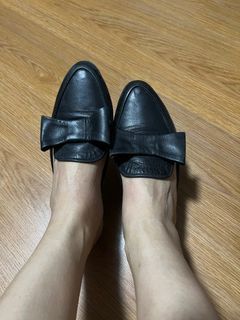 Pure leather mules and loafer