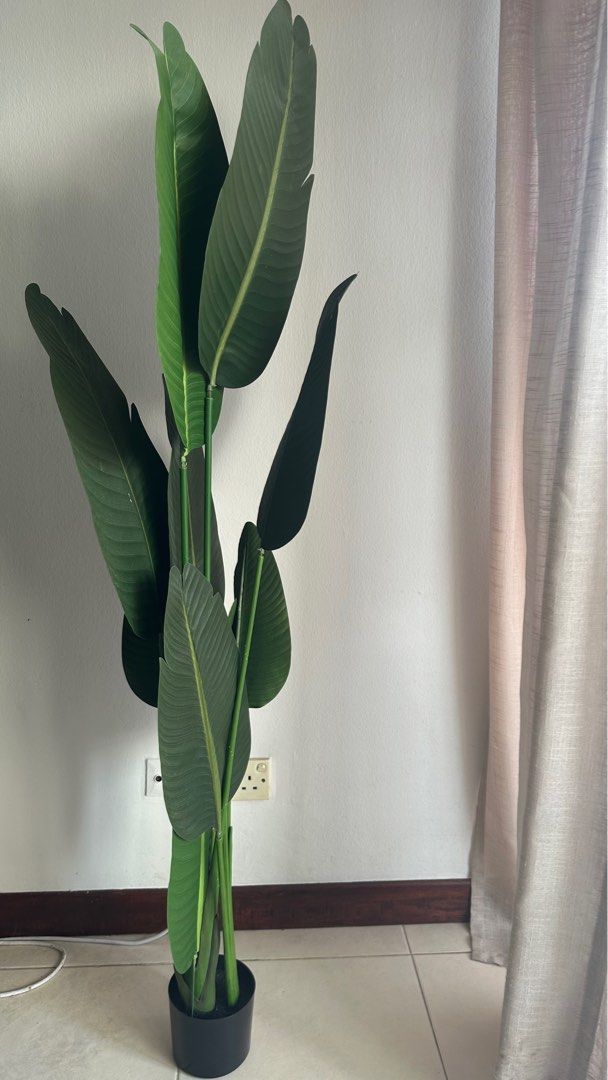 Realistic Artificial Plant 160cm, Furniture & Home Living, Home Decor