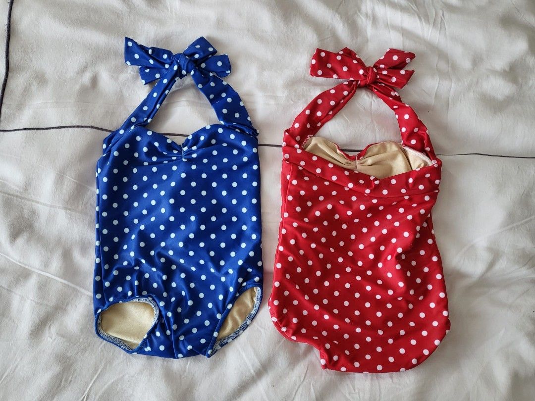 Red Dolly Baby Swimsuit Bikini Babies Kids Babies Kids