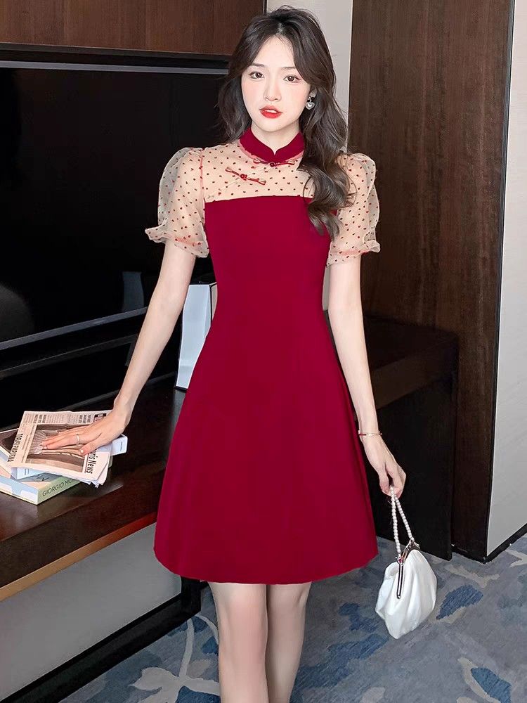 Cheongsam top modern design