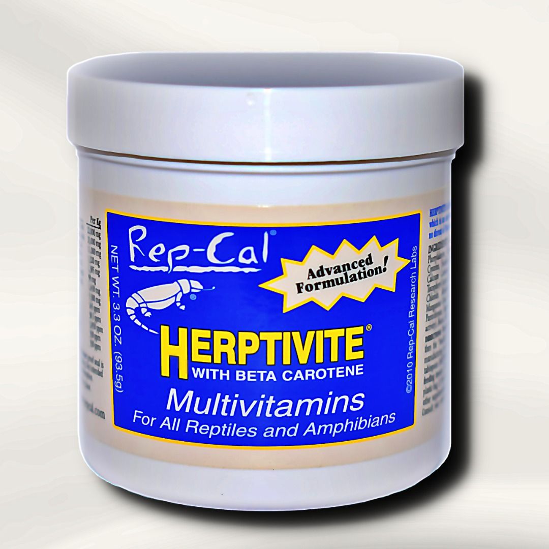 REP-CAL HERPTIVITE MULTIVITAMIN POWDER (3.3oz), Pet Supplies, Pet Food ...