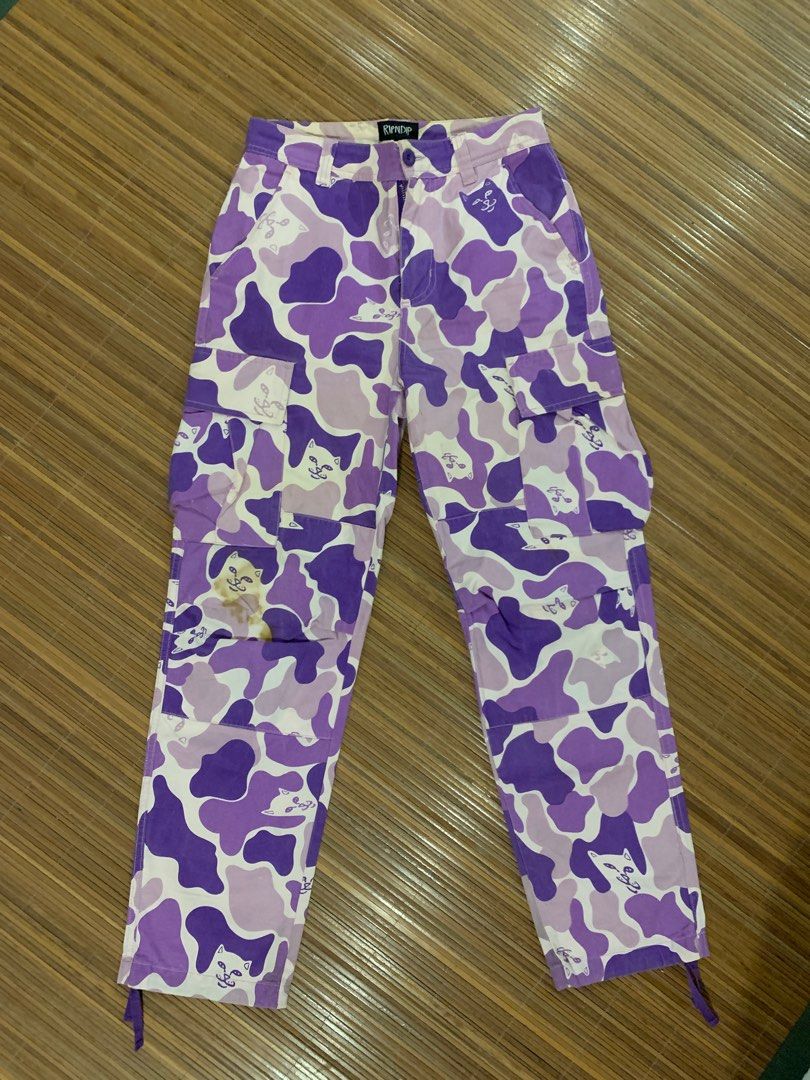 Ripndip purple camo pants top