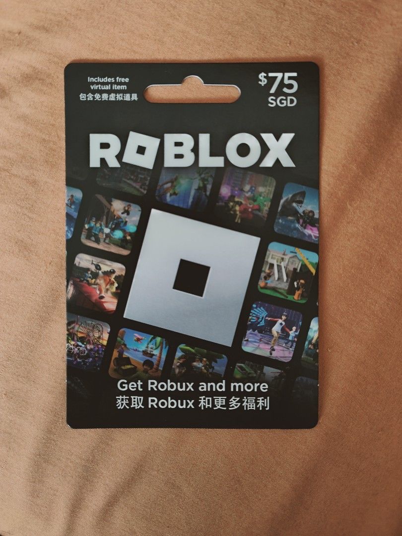 ROBUX - gift card (100) - AUTOMATIC - Roblox - Robux - GGMAX