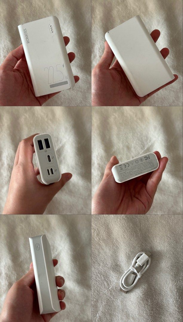 ROMOSS POWER BANK FAST CHARGING 22.5W (Category: Other Gadgets) located in Mandaluyong City. Submitted by jaeeee__ (Listing ID 1259490899, Image 1). Description: .