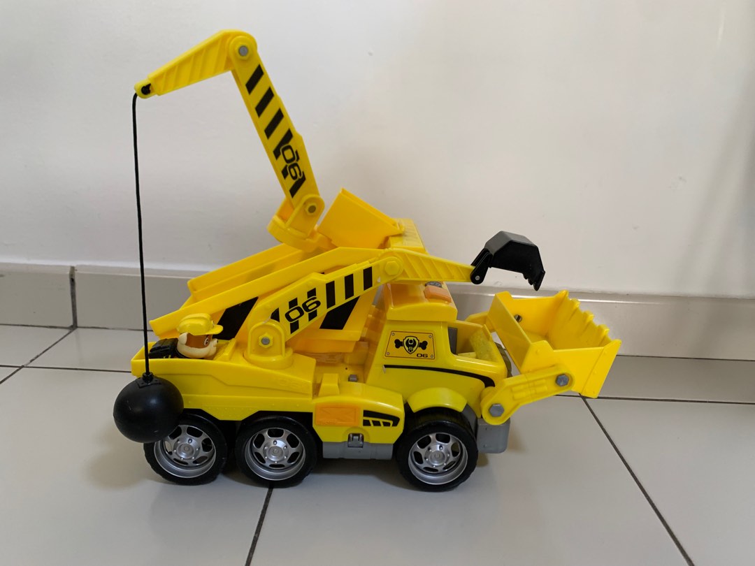 Rubble Paw Patrol Ultimate Rescue Construction Truck