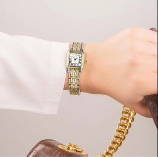 Sekonda two tone gold and silver like Cartier Panthere