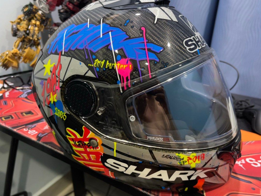 Shark spartan carbon 1.2 lorenzo catalunya gp clearance