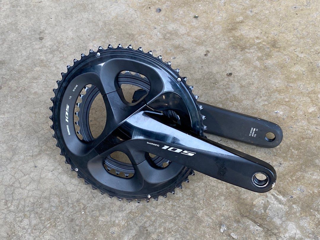 Shimano 105 Crankset R7000 Sports Equipment Bicycles Parts