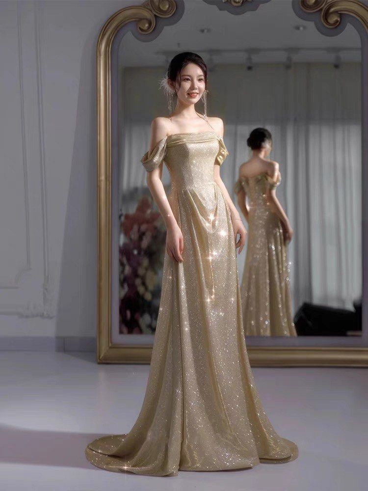Golden gown with price cheap