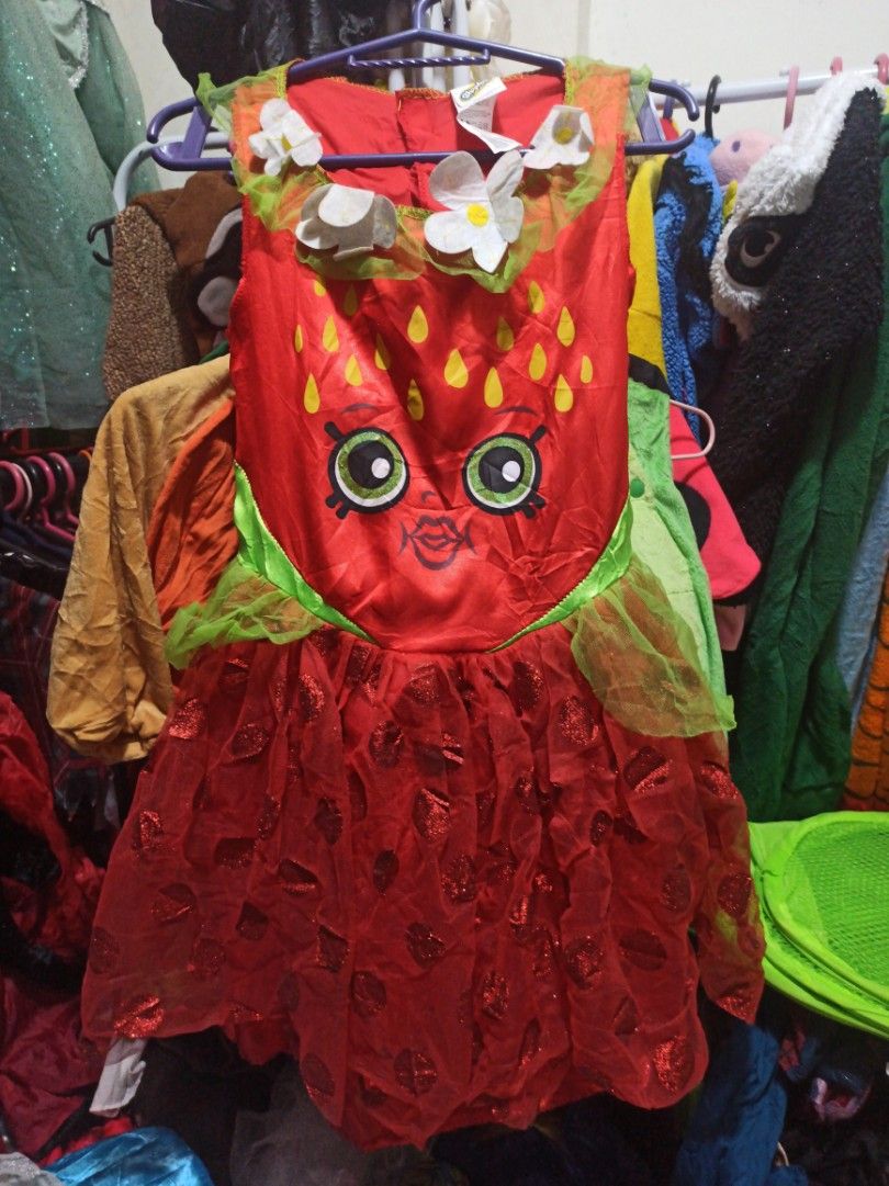 Strawberry deals shopkins costume