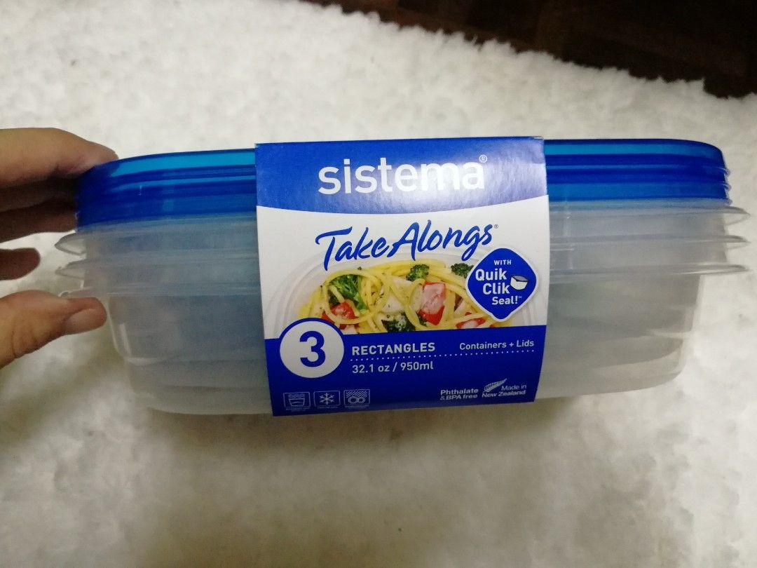 Sistema Food Container, Furniture & Home Living, Kitchenware ...