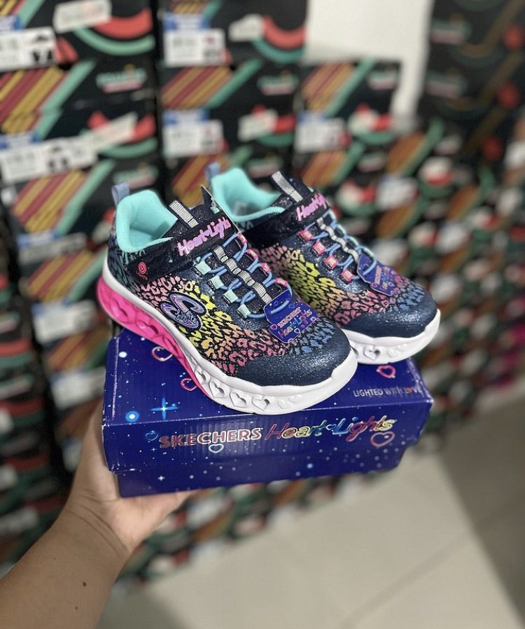 Skechers S Lights Flutter Heart Lights Babies Kids Babies