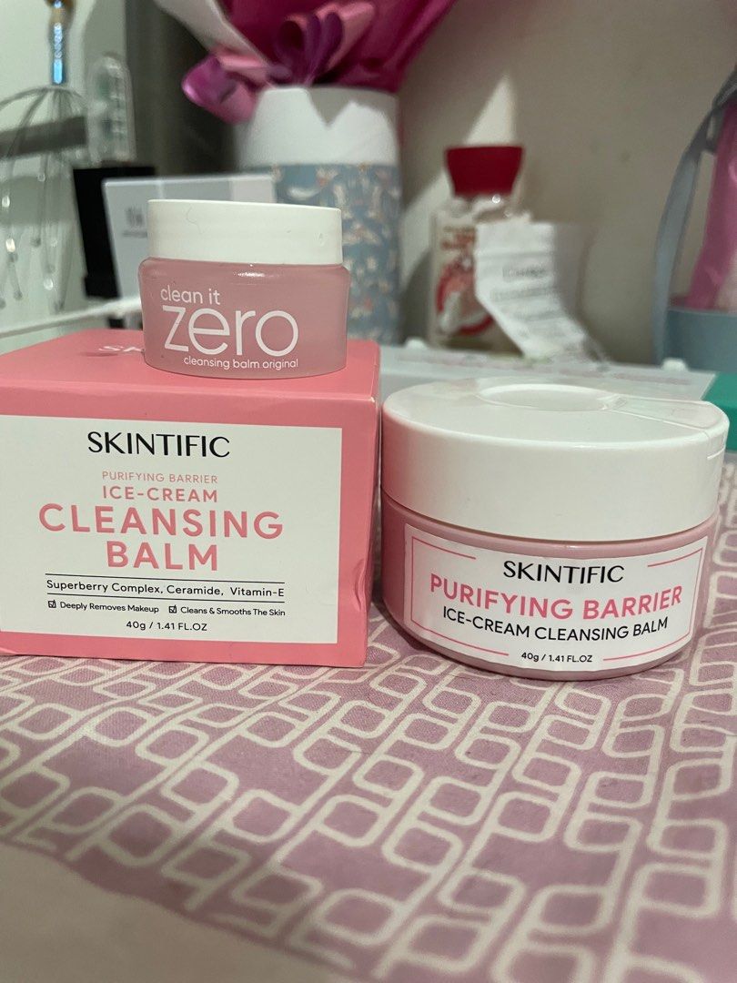 Skintific cleansing balm, Beauty & Personal Care, Face, Face Care on