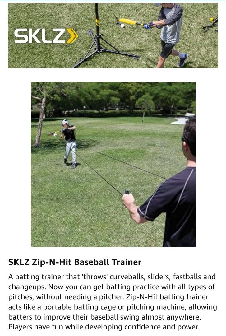 SKLZ スキルズ ZIP-N-HIT ジップアンドヒットプロ - 練習用具