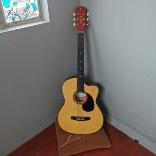 (Rush) RJ Manila Steel Acoustic Guitar