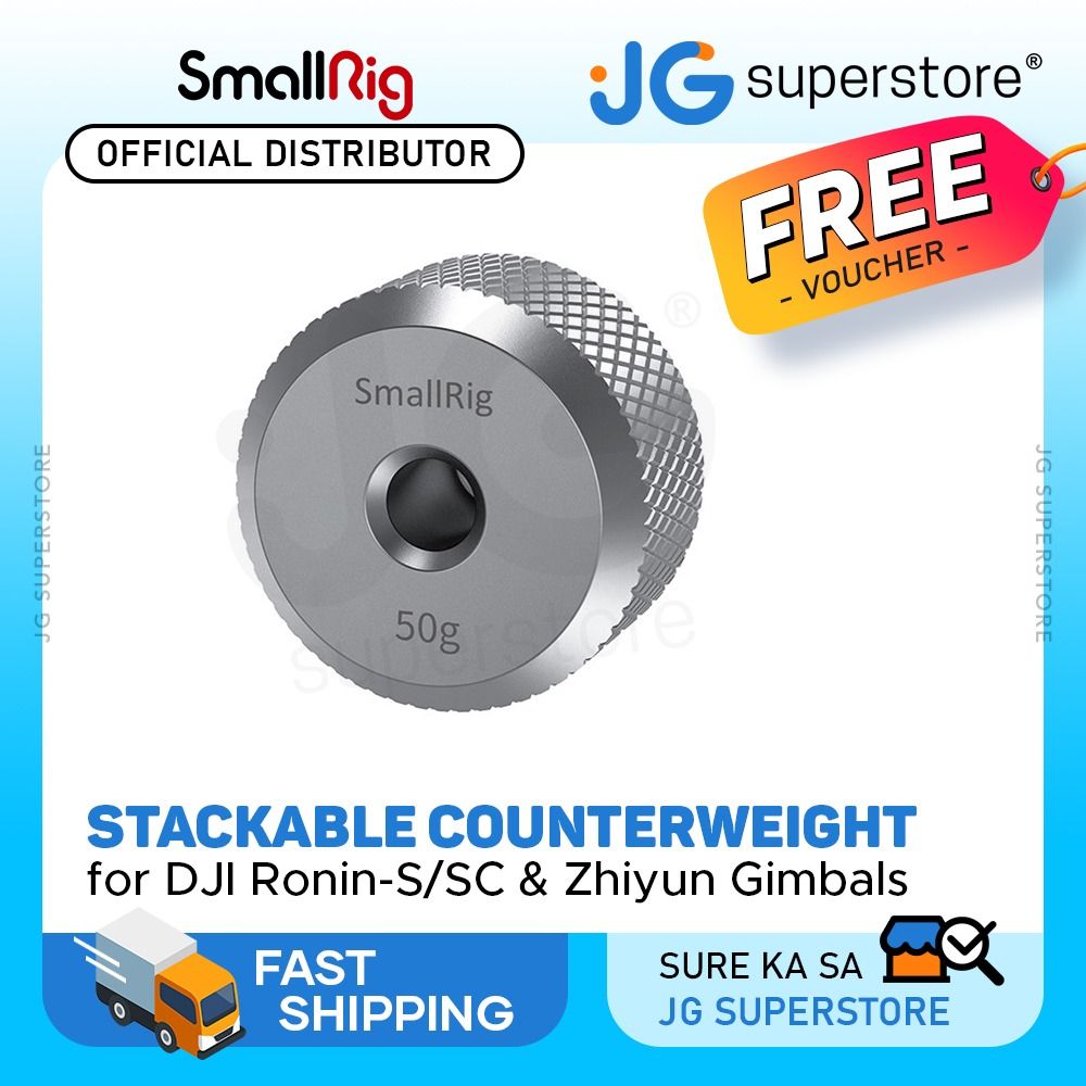 SmallRig 200G /100g / 50g Counterweight with Stackable 1/4